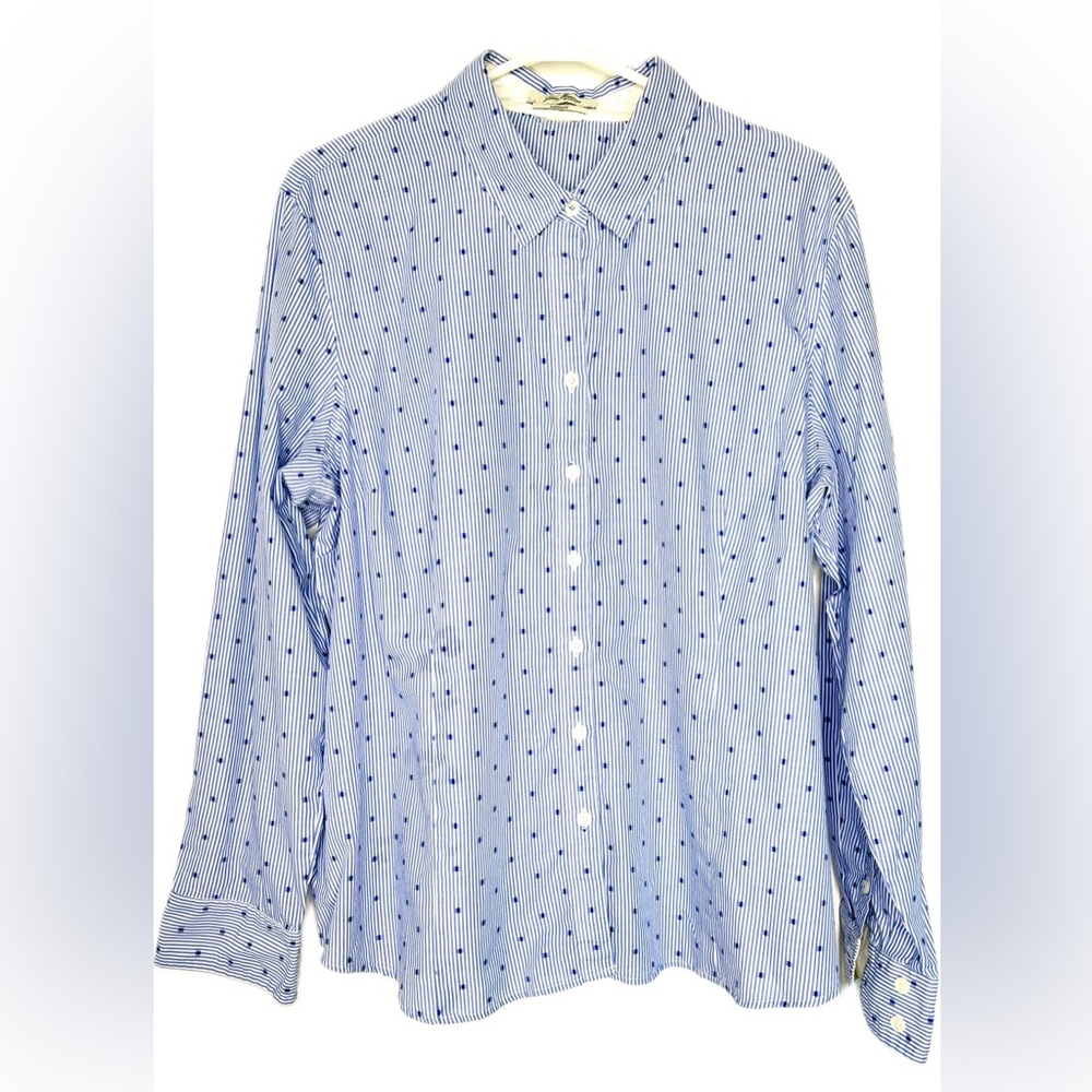 VAN HEUSEN Cotton Classic Fit Button Up Blouse